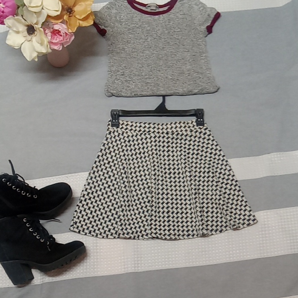 Tweed Mini Skirt